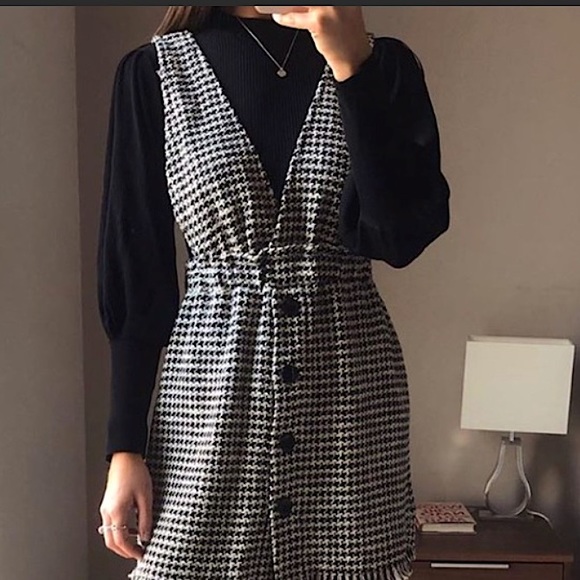 ZARA quilted mini dress - Picture 1 of 4
